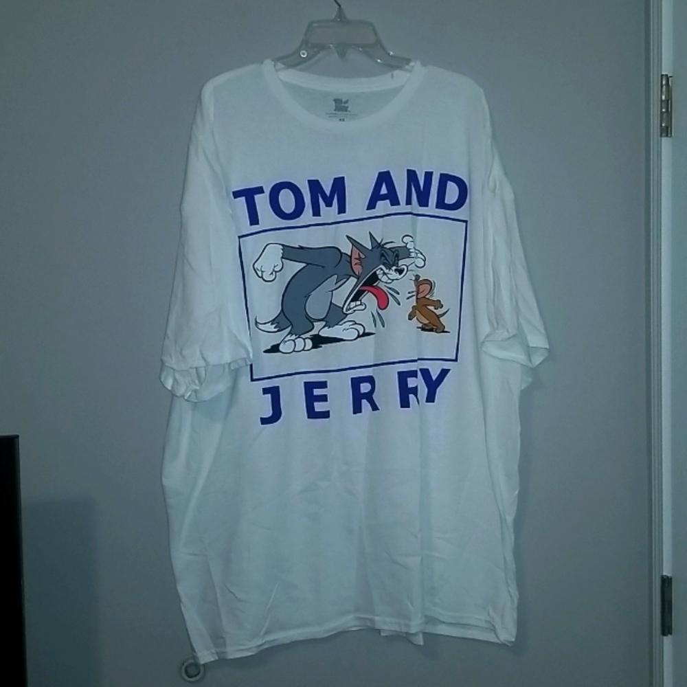 Tom and Jerry 4x  graphics T-shirt